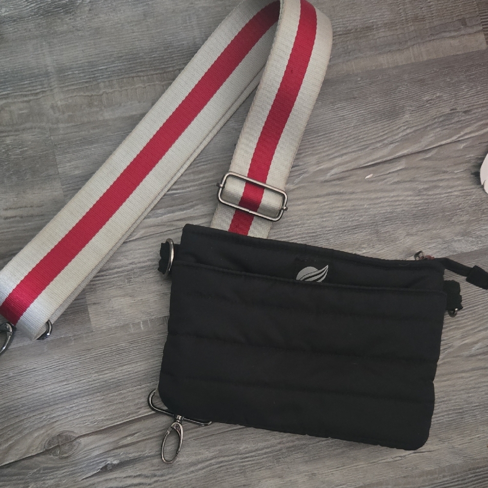 Think Royln Stylish Black Crossbody Bag with Strap